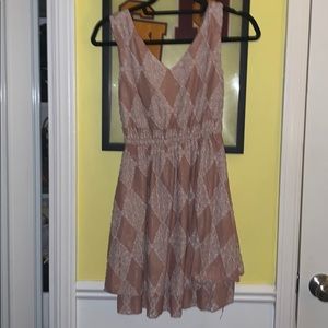 Pink/rose/ white dress